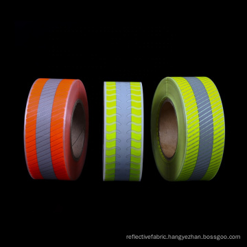 High visibility pattern film reflective heat transfer vinyl